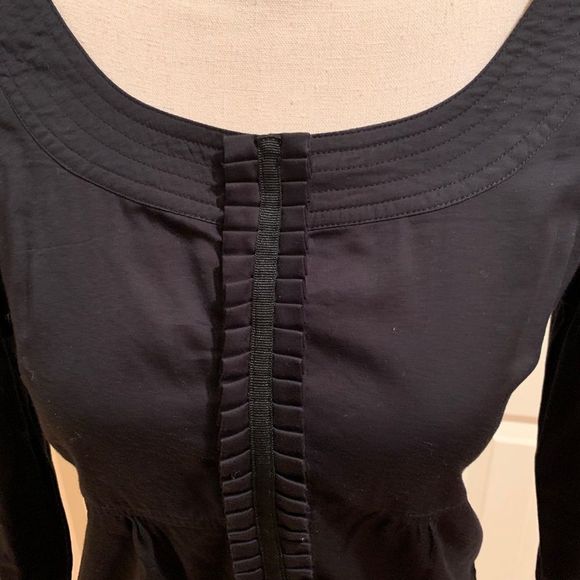 Old Navy Black Push Button Down Size XSmall - Picture 2 of 13